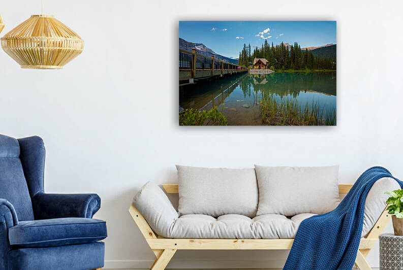 Emerald Lake Lodge in Yoho National Park Canada by Nick Fox