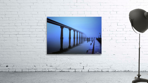 Blue Fog Crossing  Wall Preview