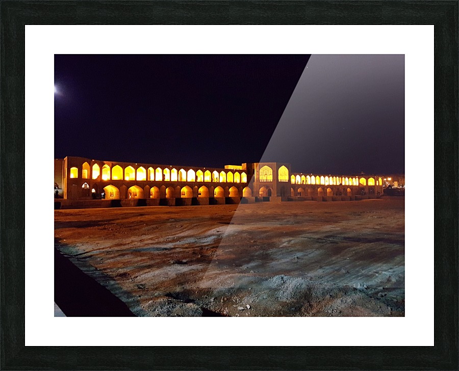 Isfahan   Khaju bridge Picture Frame print
