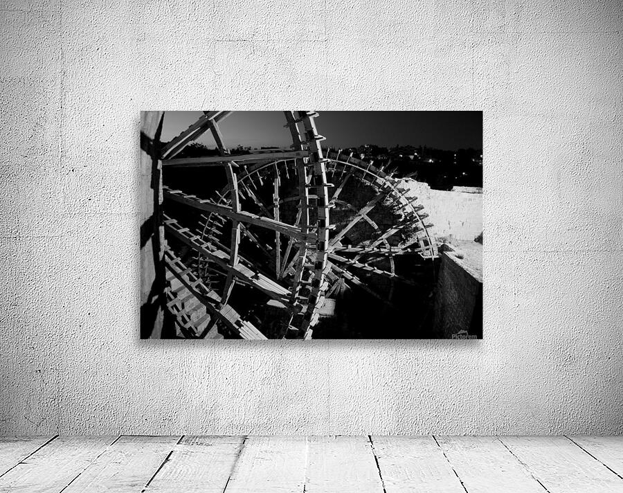 Hama water wheel Wall Preview