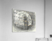 MOON TANNING Acrylic Print