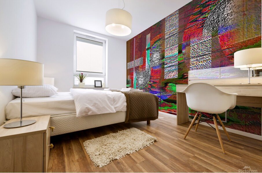 INTO THE FUTURE Mural print