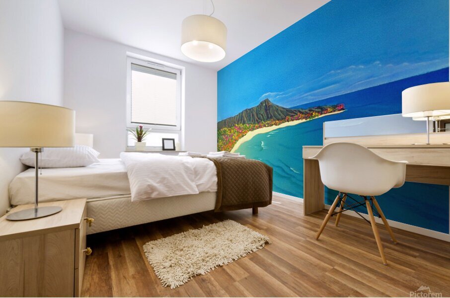 Before First Landfall Mural print