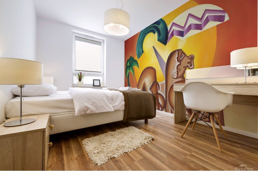 Tropical Heat Mural print