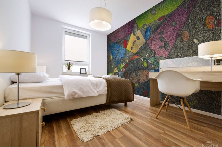 CHROMATIC EXPRESSION Mural print