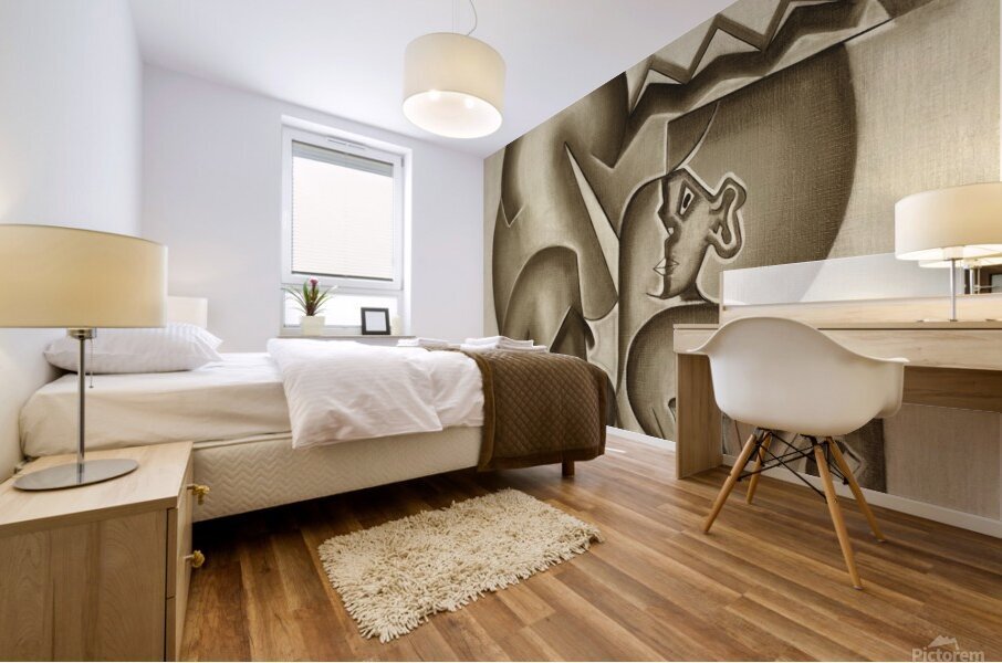 Gray Sea  Mural print
