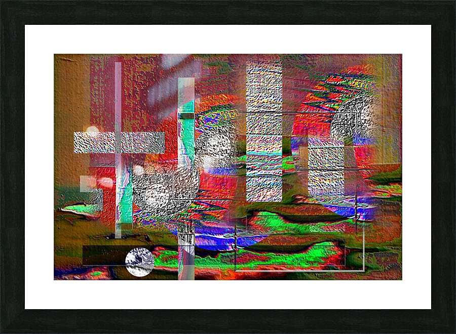 INTO THE FUTURE Picture Frame print