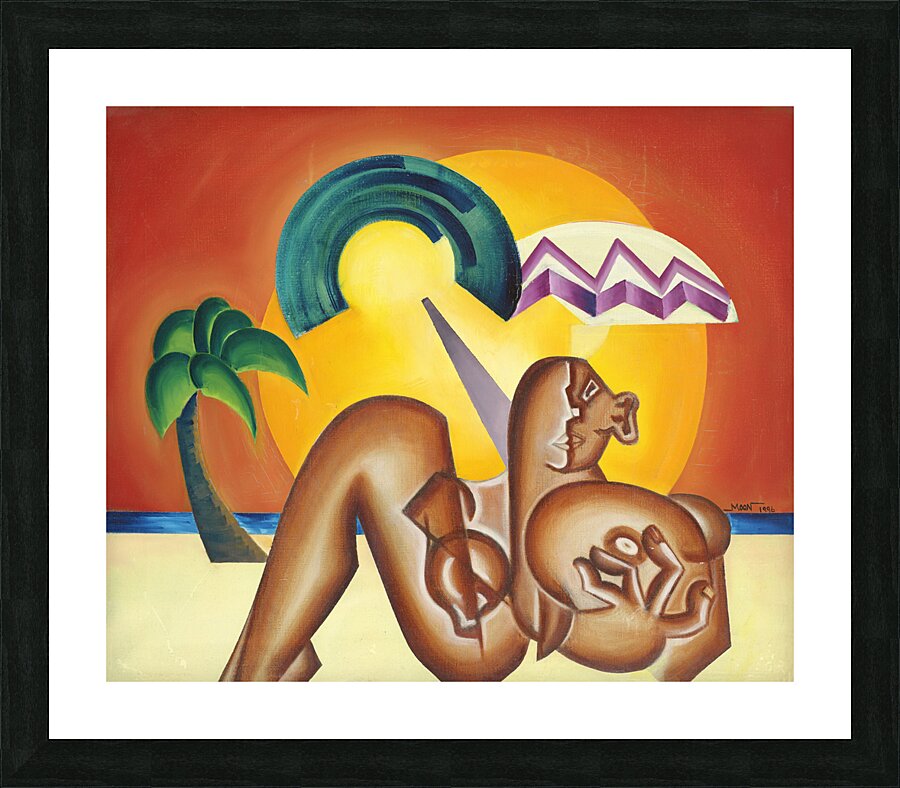 Tropical Heat Picture Frame print