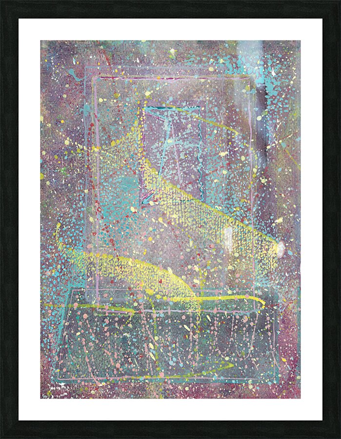 CELESTIAL OCEAN Picture Frame print