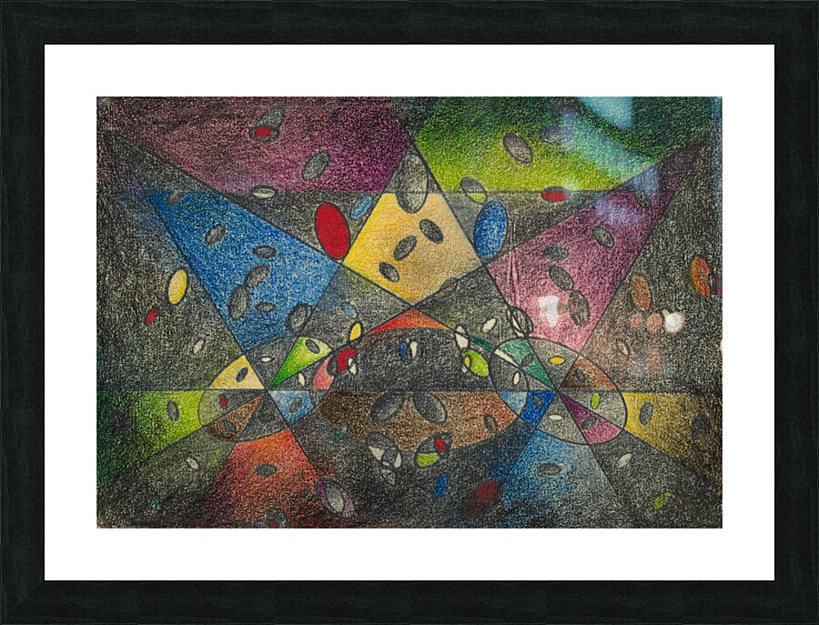CHROMATIC EXPRESSION Picture Frame print