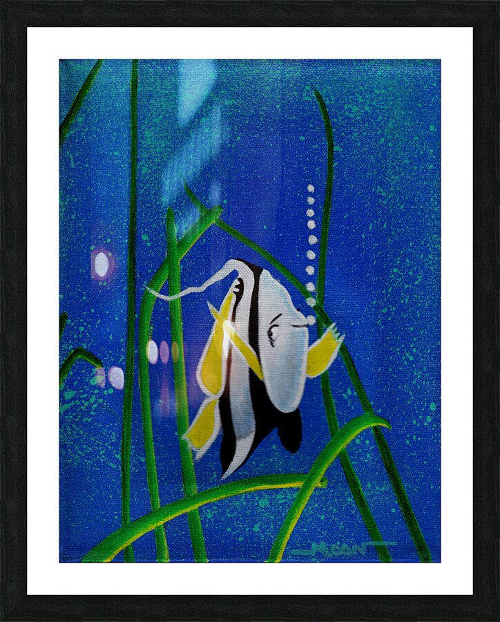 CLOWNFISH Picture Frame print
