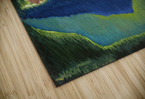 Sunrise over Diamond Head Robert Moon puzzle