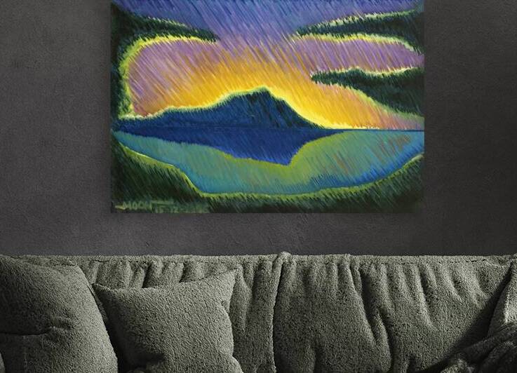 Sunrise over Diamond Head Reproduction