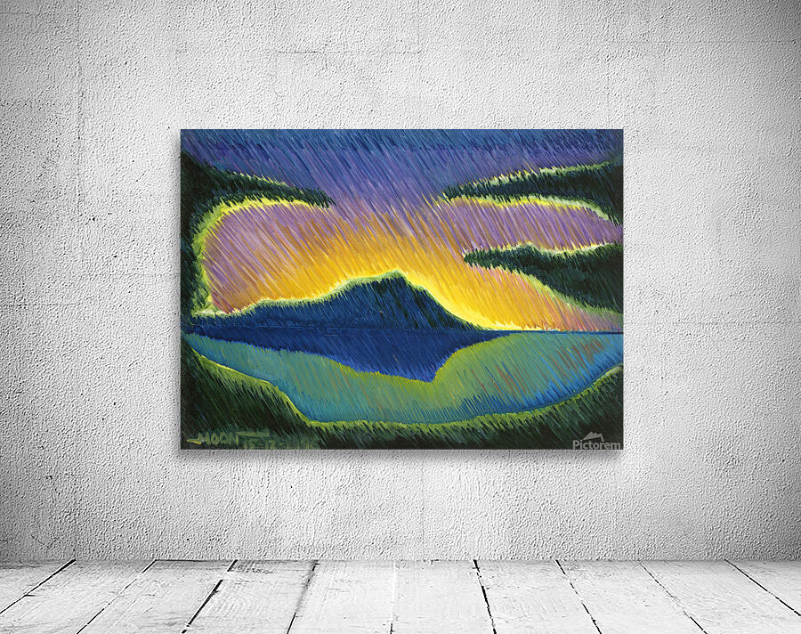 Sunrise over Diamond Head Wall Preview