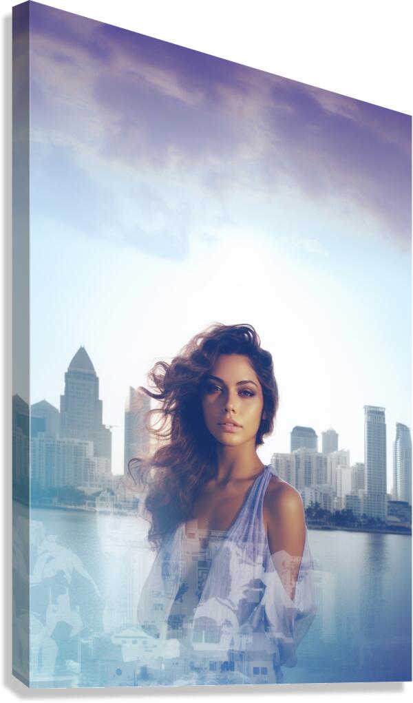 PORTRAIT IN FLORIDA Canvas Print