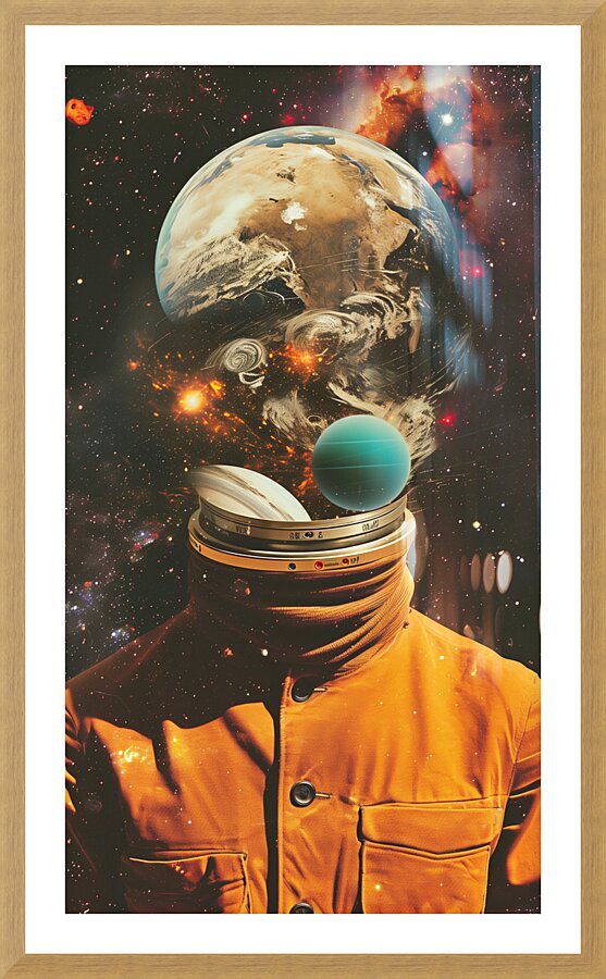 Space 00002 Picture Frame print