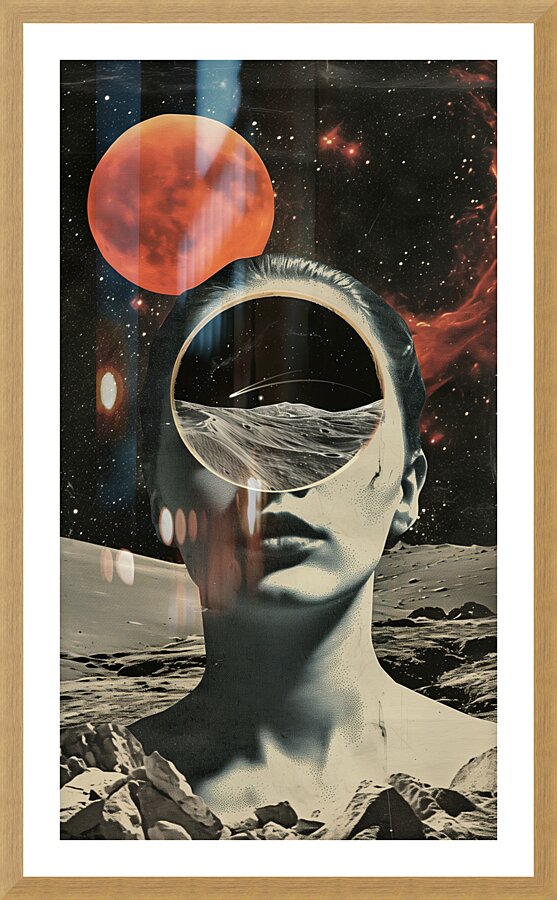 Space 00003 Picture Frame print
