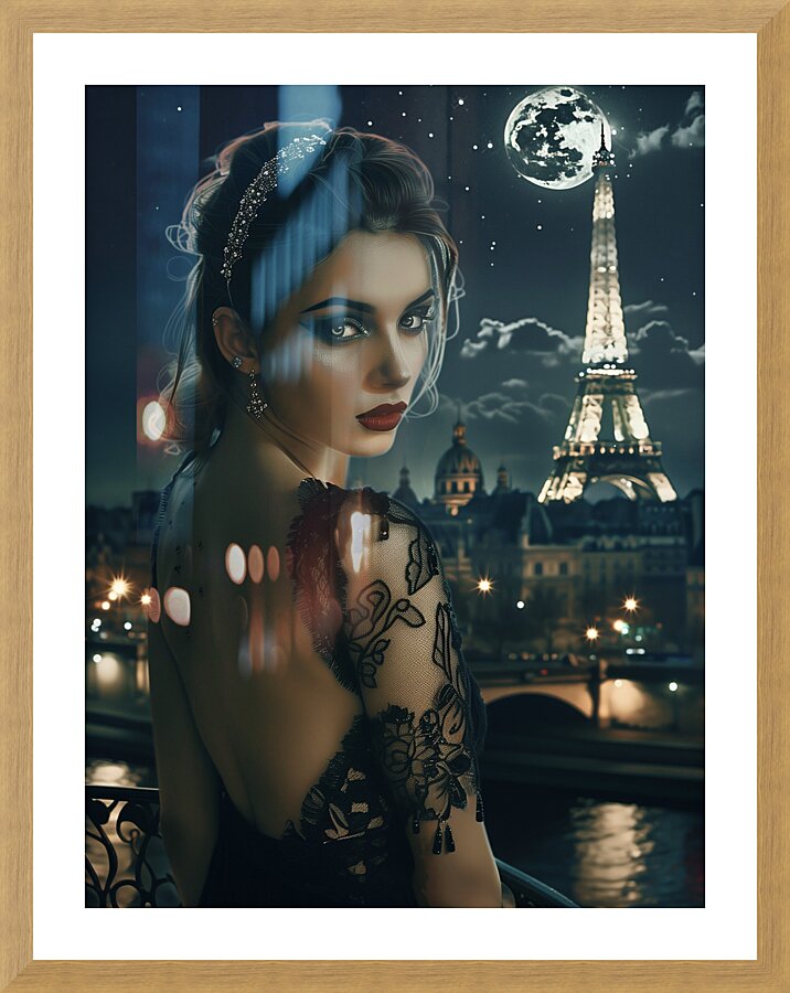Portrait 00002 Picture Frame print