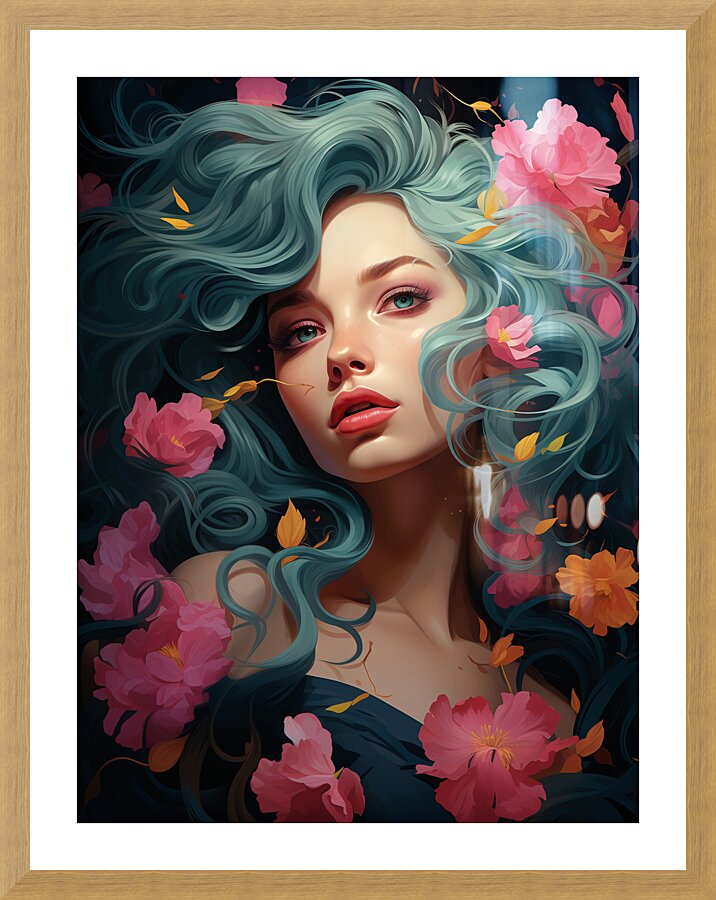 PORTRAIT 2 Picture Frame print