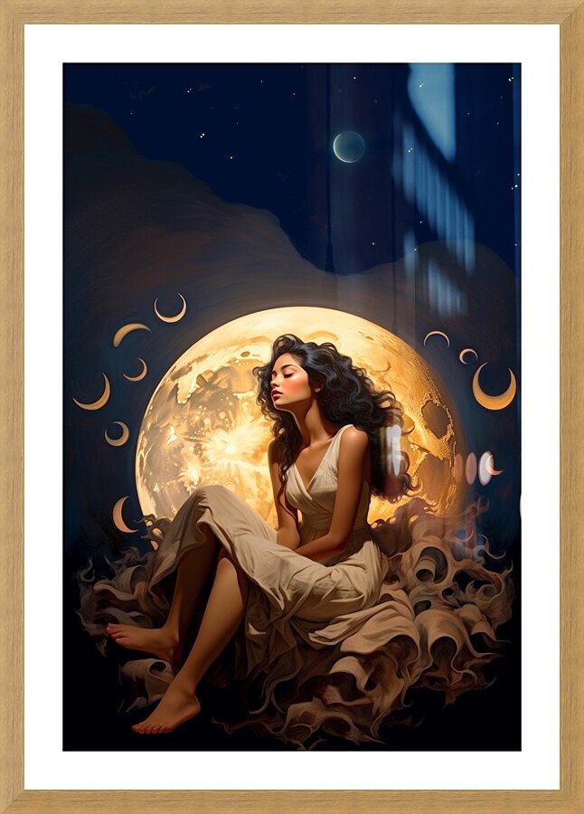 DREAMING 3 Picture Frame print