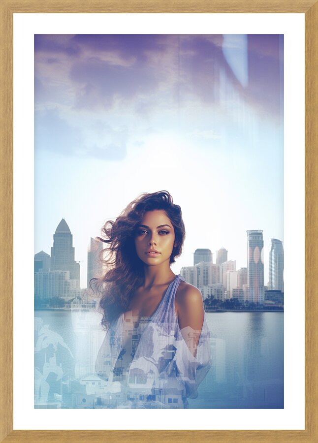 PORTRAIT IN FLORIDA Picture Frame print