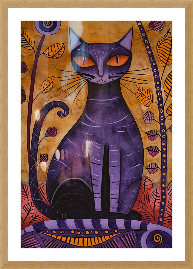 CAT 00022 Picture Frame print