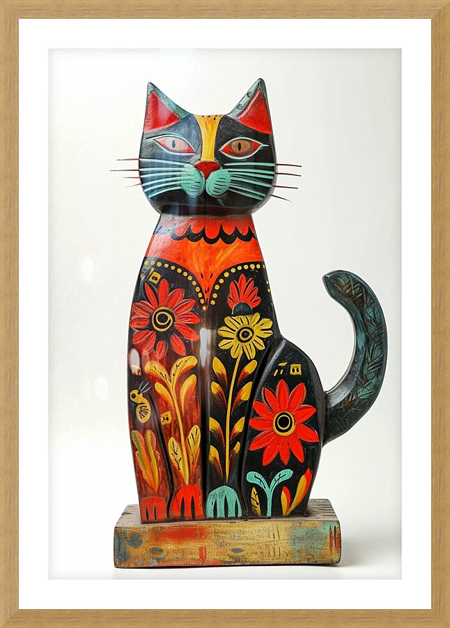CAT 00013 Picture Frame print