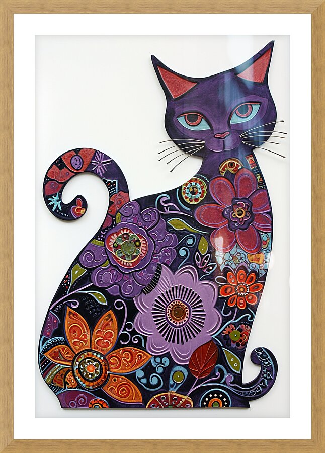 CAT 00023 Picture Frame print