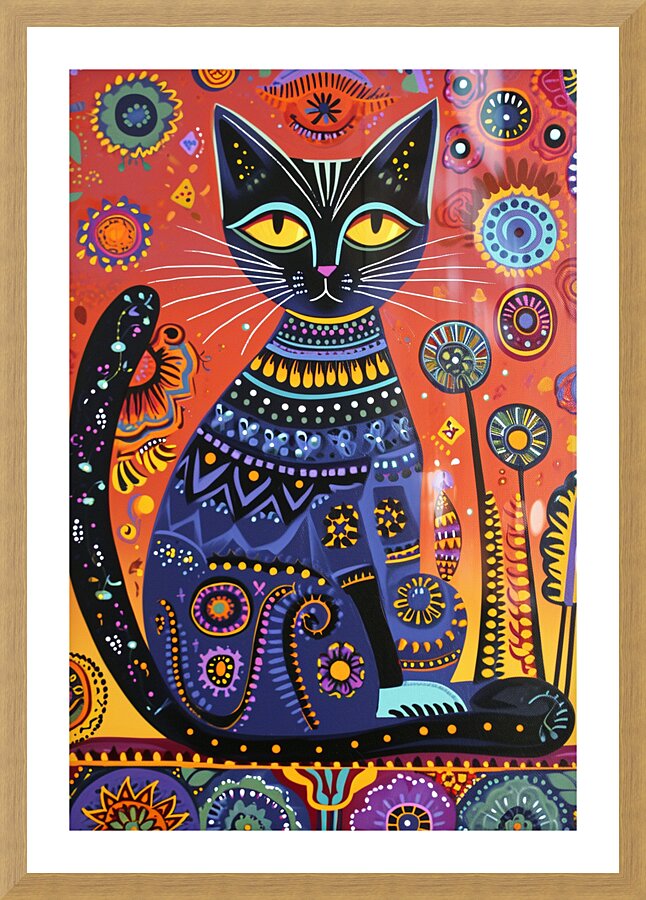 CAT 00021 Picture Frame print