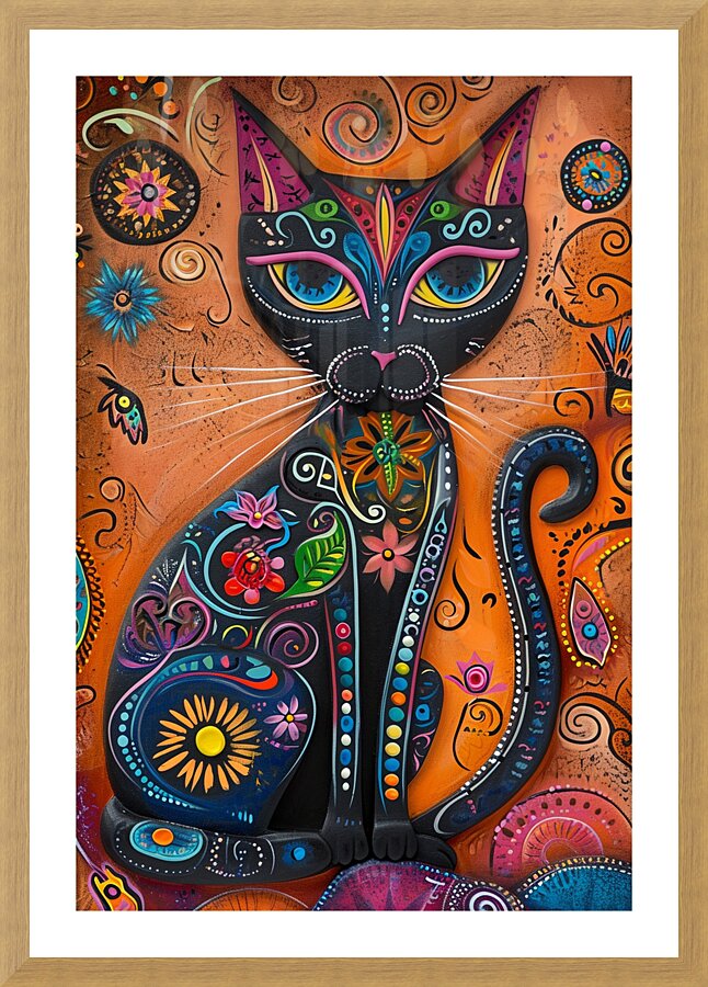 CAT 00015 Picture Frame print