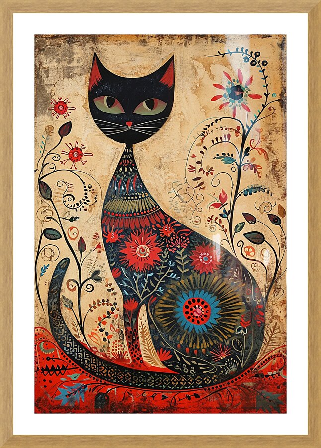CAT 00012 Picture Frame print