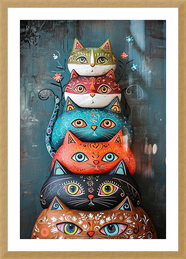 CAT 00011 Picture Frame print
