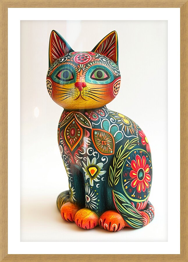 CAT 00014 Picture Frame print