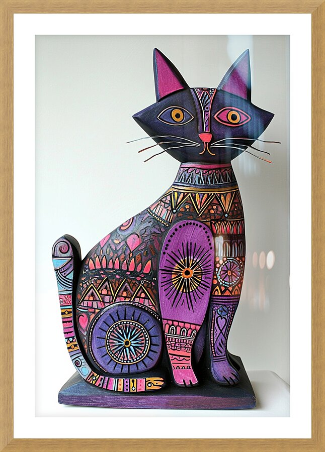 CAT 00020 Picture Frame print