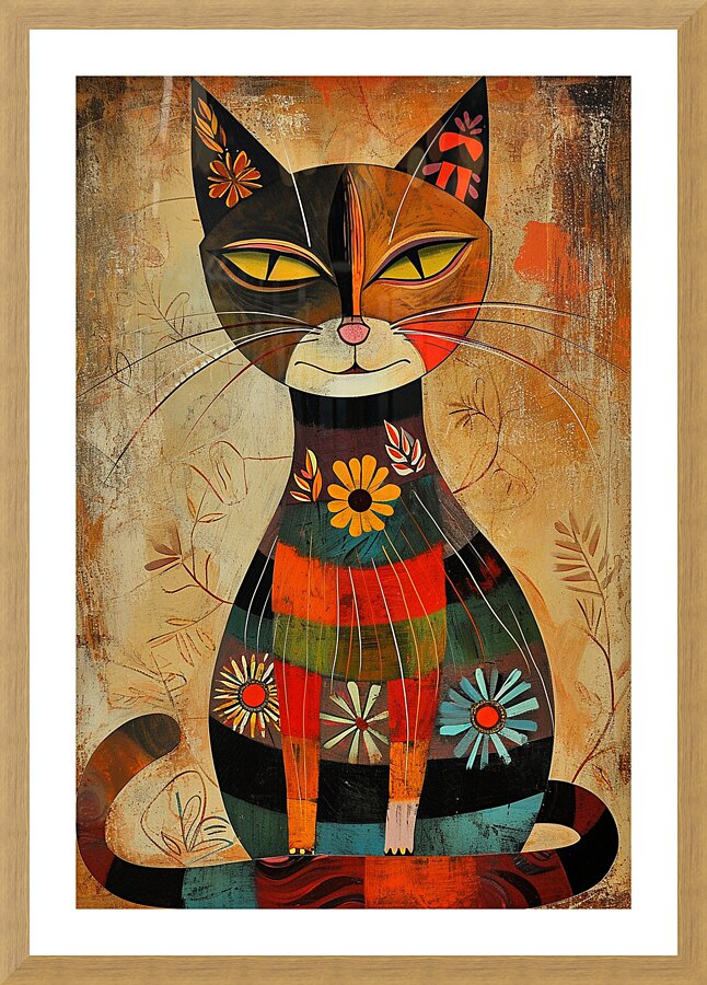 CAT 00003 Picture Frame print