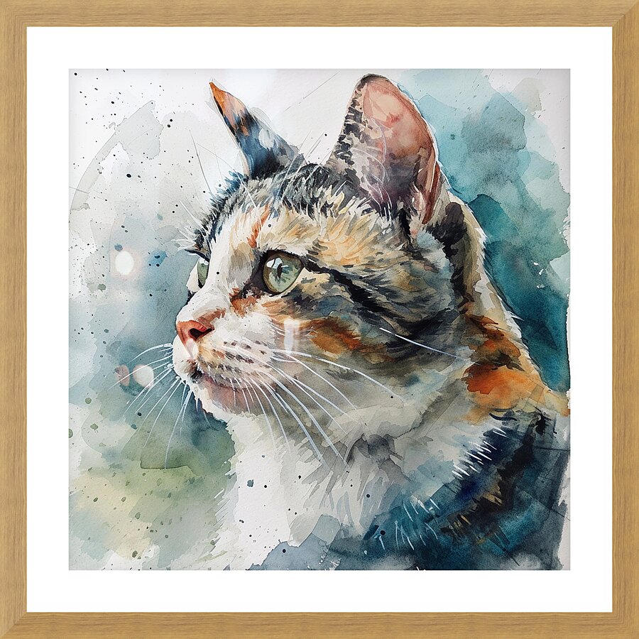 CAT 00027 Picture Frame print