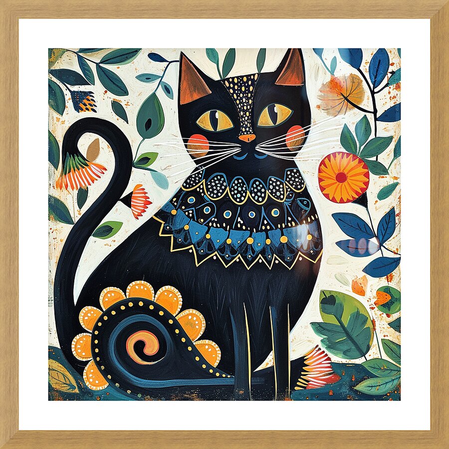 CAT 00030 Picture Frame print