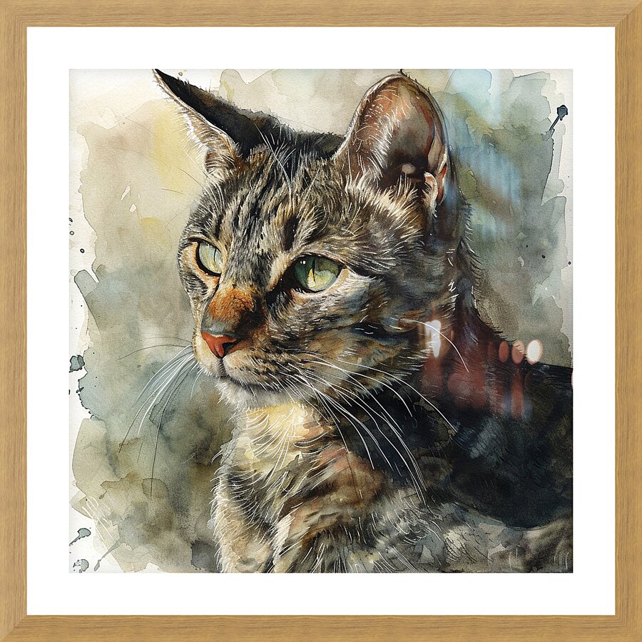 CAT 00025 Picture Frame print