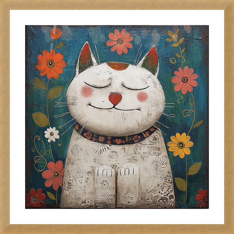 CAT 00036 Picture Frame print