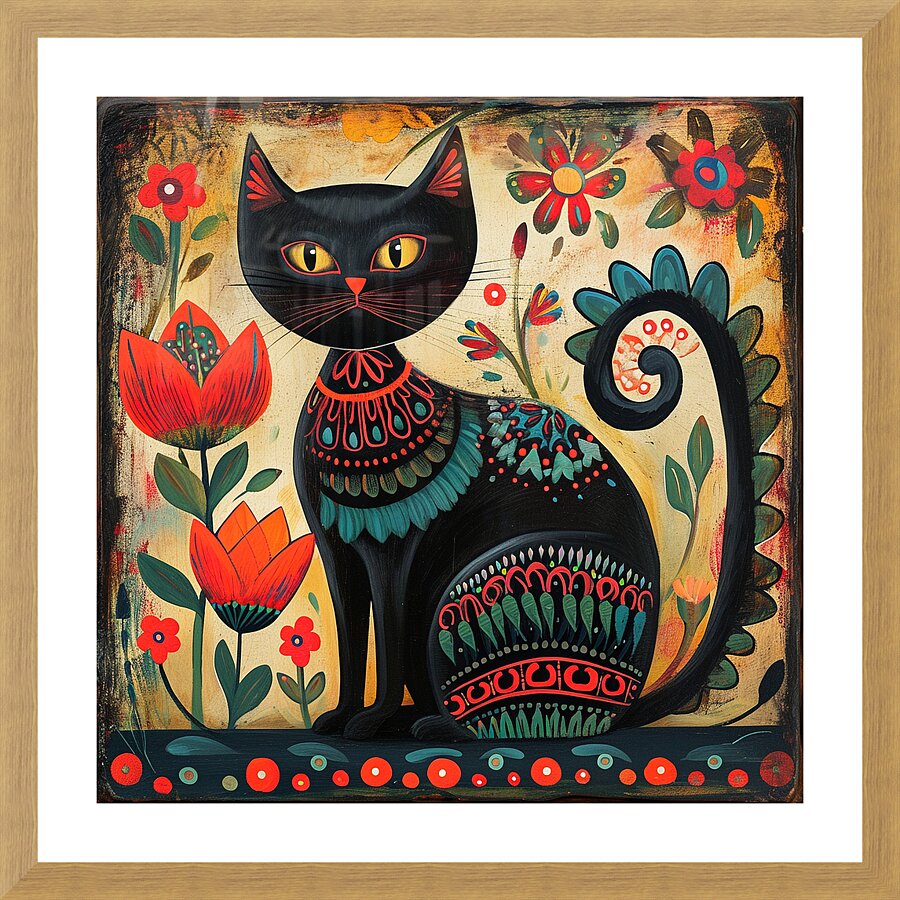 CAT 00029 Picture Frame print
