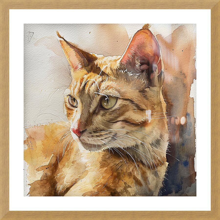 CAT 00026 Picture Frame print