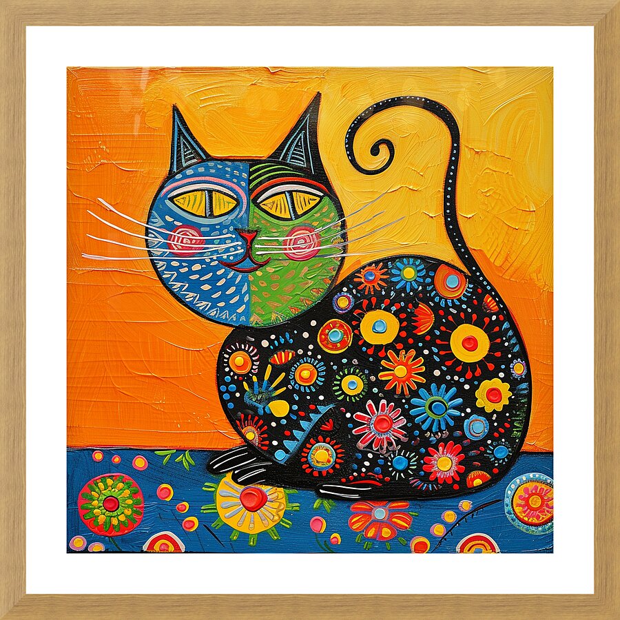 CAT 00034 Picture Frame print