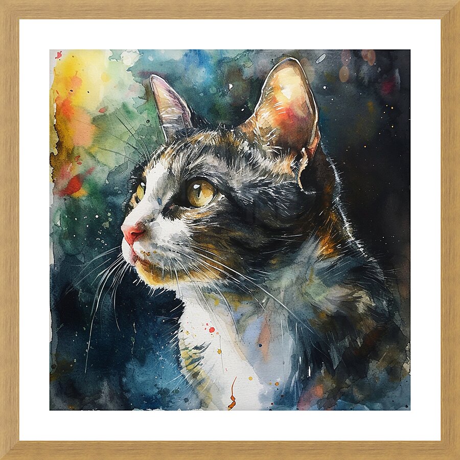 CAT 00024 Picture Frame print