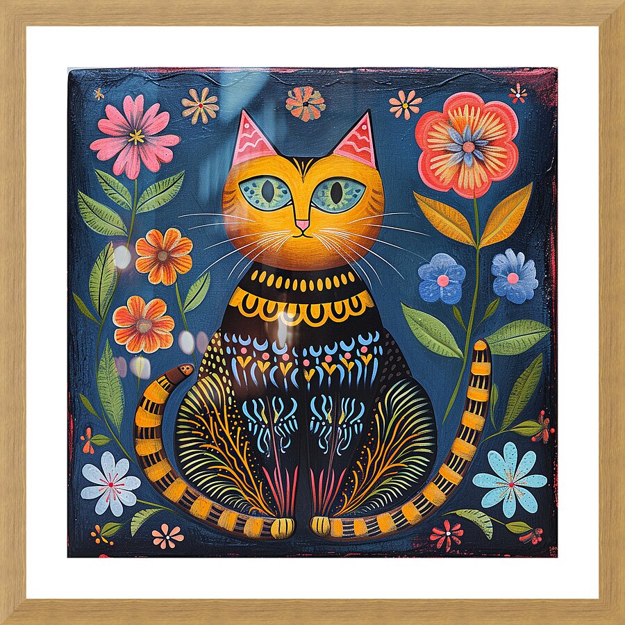 CAT 00039 Picture Frame print