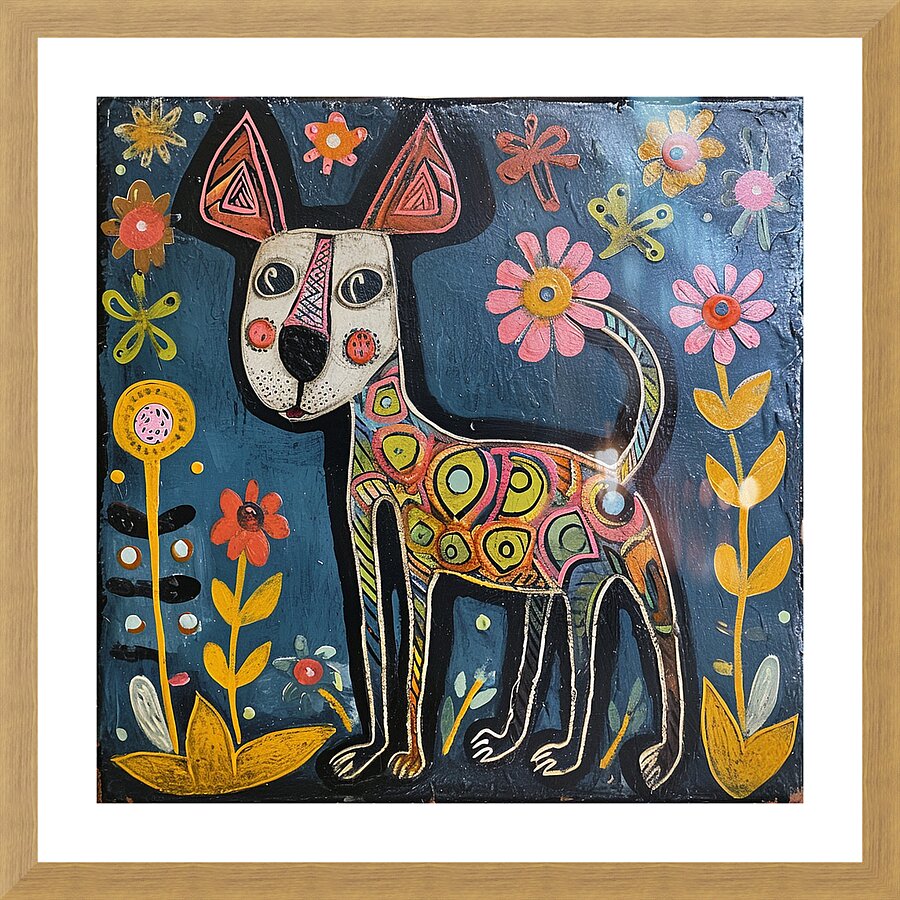 DOG00013 Picture Frame print