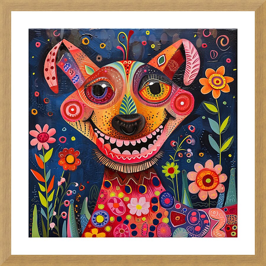 DOG00005 Picture Frame print