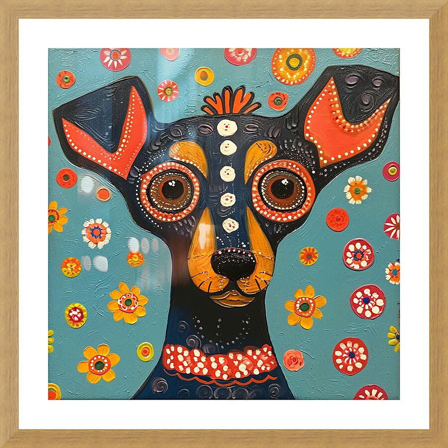 DOG00010 Picture Frame print