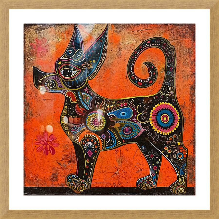 DOG00012 Picture Frame print