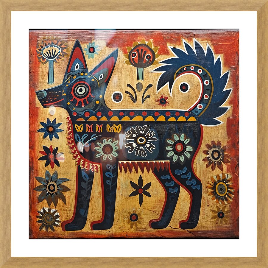 DOG00002 Picture Frame print