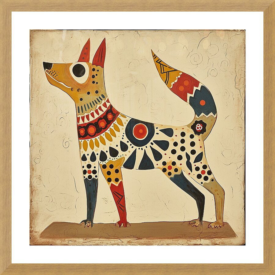 DOG00001 Picture Frame print